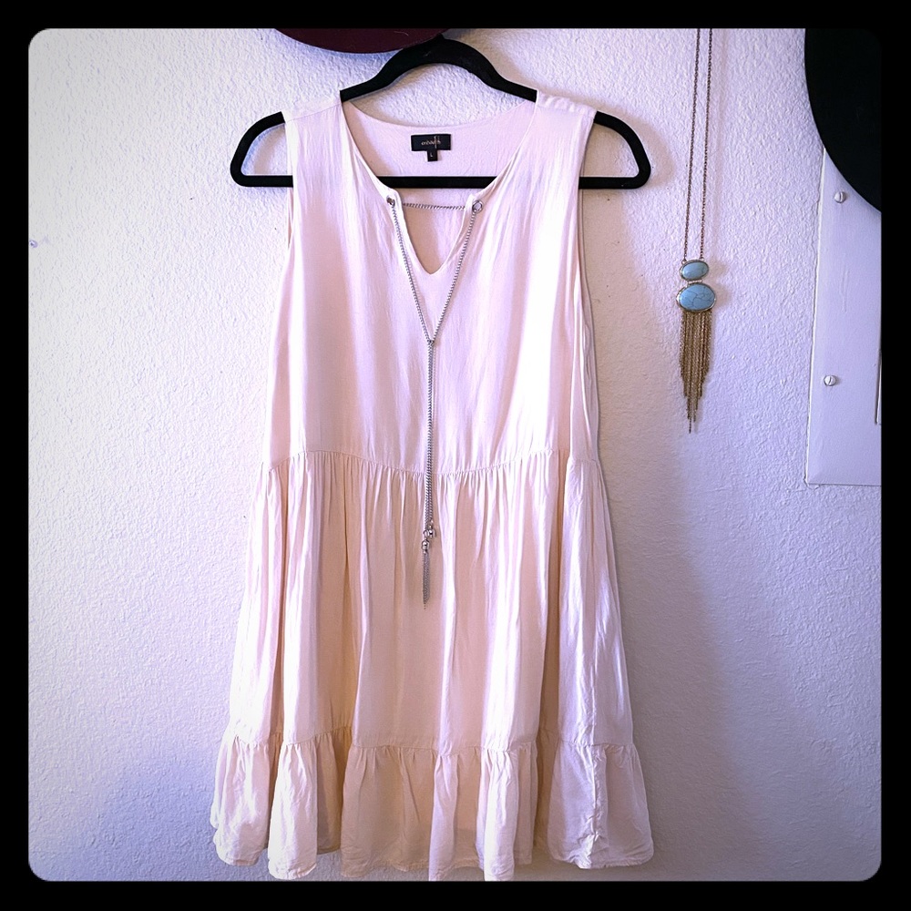 Stunning Cream Babydoll Dress